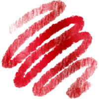 A faded Red stroke with rough grunge textures and smooth blending png