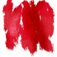Smooth Red brush stroke with rugged edges and soft blending png