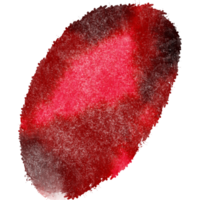 A Red stroke with grungy textures and a seamless watercolor gradient png