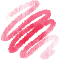 A textured Red brush stroke blending gritty grunge textures with soft watercolor effects png