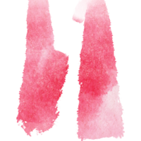 A textured Red brush stroke blending rugged grunge elements with fluid watercolor tones png