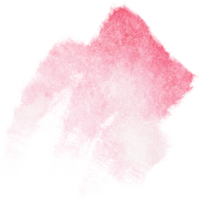 A rough Red stroke blending rough textures with smooth watercolor gradients png