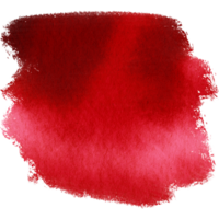 A rough edged Red brush stroke blending grunge textures with soft watercolor effects png