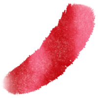 A rough edged Red stroke blending grunge textures with gentle watercolor gradients png