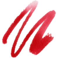 Red stroke merging grunge textures into delicate watercolor gradients png