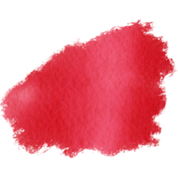 Textured Red stroke merging into smooth watercolor hues png