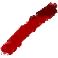 A rough Red stroke transitioning into fluid watercolor washes png