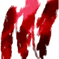 Textured Red brush stroke fading into soft flowing watercolor gradients png