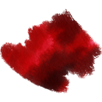 A rugged Red stroke dissolving into soft watercolor tones png