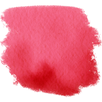 A textured Red stroke transitioning into soft watercolor washes png