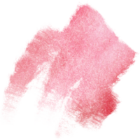 Red stroke fading into soft watercolor hues png