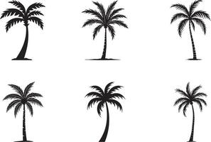 Stylized pine tree silhouette line art with modern and sharp lines vector