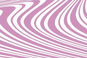 simple abstract lite pink color wavy line pattern pink and white stripes on a purple background vector