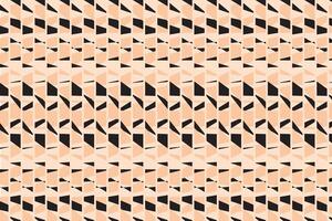 simple abstract lite soft peach black color geometric vertical line pattern abstract geometric pattern with black and white squares on a brown background vector