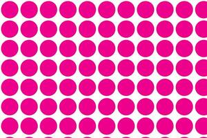 simple abstract pink color polka dot pattern pink circles on a white background vector