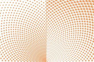 simple abstract orange color halftone star geometric pattern a paper with a pattern of stars on it vector