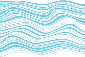 simple abstract light cool sky color horizontal thin to thick wavy distort line pattern a blue wave with a white background that says blue lines vector