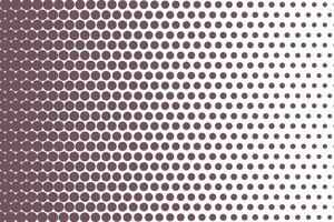 simple abstract dark color halftone polka dot blend pattern seamless pattern with circles on a white background vector