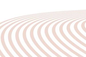 simple abstract lite soft peach color geometric half circle wavy pattern vector