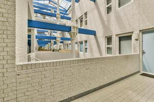 A white brick wall photo