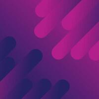 Rounded element purple gradient abstract background vector