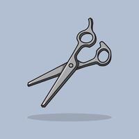illustration Barber Scissors. design Barber Scissors. Barber Scissors design illustration and icon for website, digital and print vector
