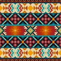 Geometric ethnic pattern,seamless Navajo ornament,Native american pattern. vector
