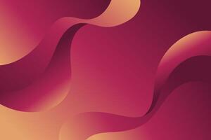 Add depth and movement to your visuals with a wavy dynamic background featuring an eye-catching red and orange gradient - ideal for a modern and dynamic look. vector