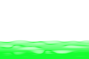 green wave background transparent background png