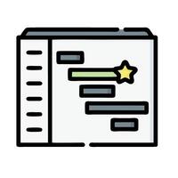 a file with a star on it and a star next to it vector