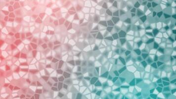 Colorful color mosaic tile pattern futuristic abstract design geometrical loop able colorful background video