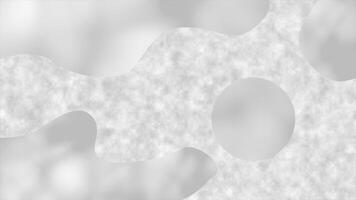 White and Black color rough textured complex design abstract pattern noisy background video