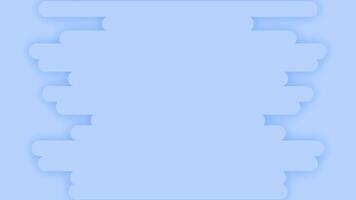 Royal blue color simple and classy futuristic geometrical loop able background video