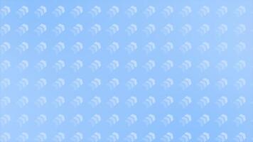 Royal blue color simple and elegant geometrical shapes loop able futuristic background video