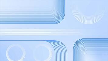 Royal blue color hi-tech futuristic multiple lines loop able technology background video