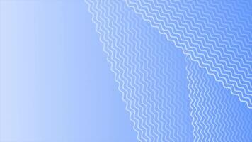 Royal blue color simple and elegant wavy pattern loop able background video