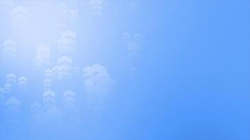 Royal blue color simple and elegant minimal geometric shapes loop able futuristic background video