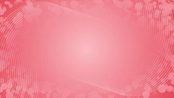 Red color moving bokeh particles abstract design modern background video