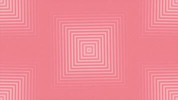 Red color futuristic repeating squares loop able geometrical background video