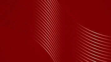 Premium background design with red line pattern in luxury ,Abstract horizontal template for business banner loop able background video