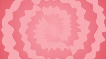 red color Rotating wavy pattern complex pattern abstract design loop able geometrical background video