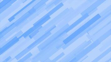 Royal blue color diagonally moving rectangular shapes abstract complex loop able geometrical background video