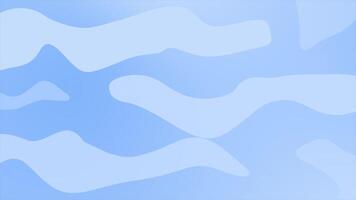 Royal blue color simple and elegant wavy pattern loop able gradient background video