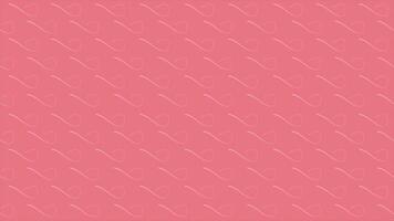 Red color spinning infinity sign simple and elegant geometrical loop able background video