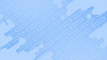 Royal blue color simple and elegant geometrical shapes diagonal moving loop able futuristic background video