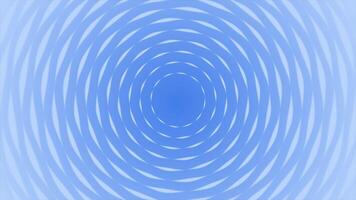 Royal blue color abstract pattern illusion creating circles loop able geometrical background video