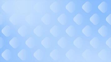 Royal blue color futuristic multiple moving faded squares loop able geometrical background video