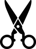 Use Scissors Silhouette in Your Design Work vector