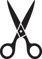Scissors Silhouette for Web and Print Use vector