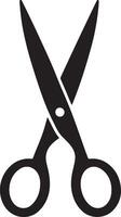 Scissors Silhouette for Logos and Emblems vector